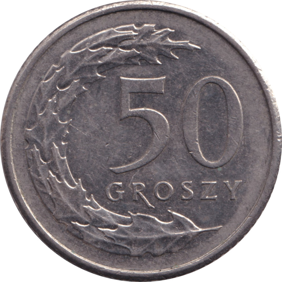 50 groszy - Troisième République - Type 1