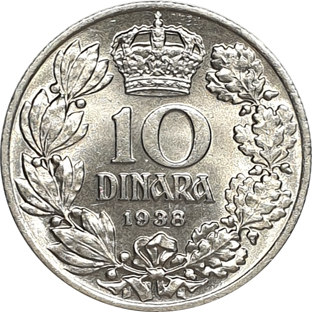 10 dinara - Mature head