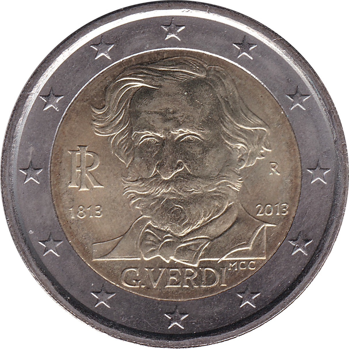 2 euro - Giuseppe Verdi