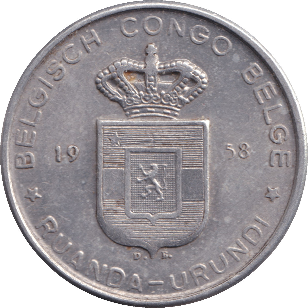 5 francs - Baudouin - Shield