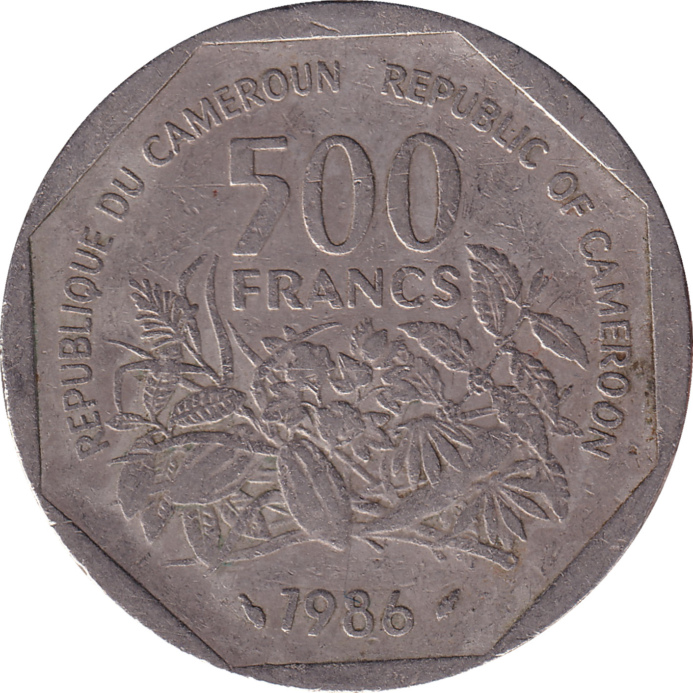 500 francs - Tête de femme