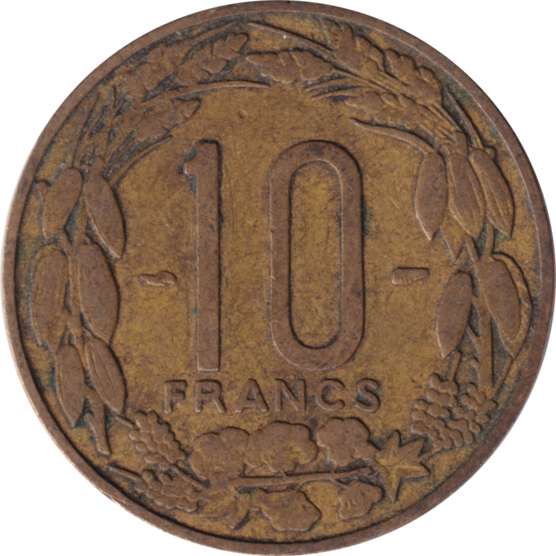 10 francs - Institut d'émission • Cameroun