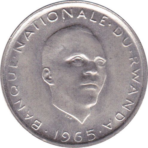 1 franc - Gregoire Kayibanda de face