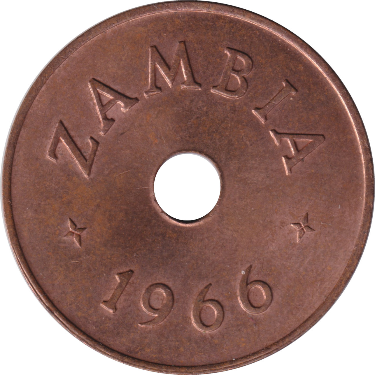 1 penny - Zambia