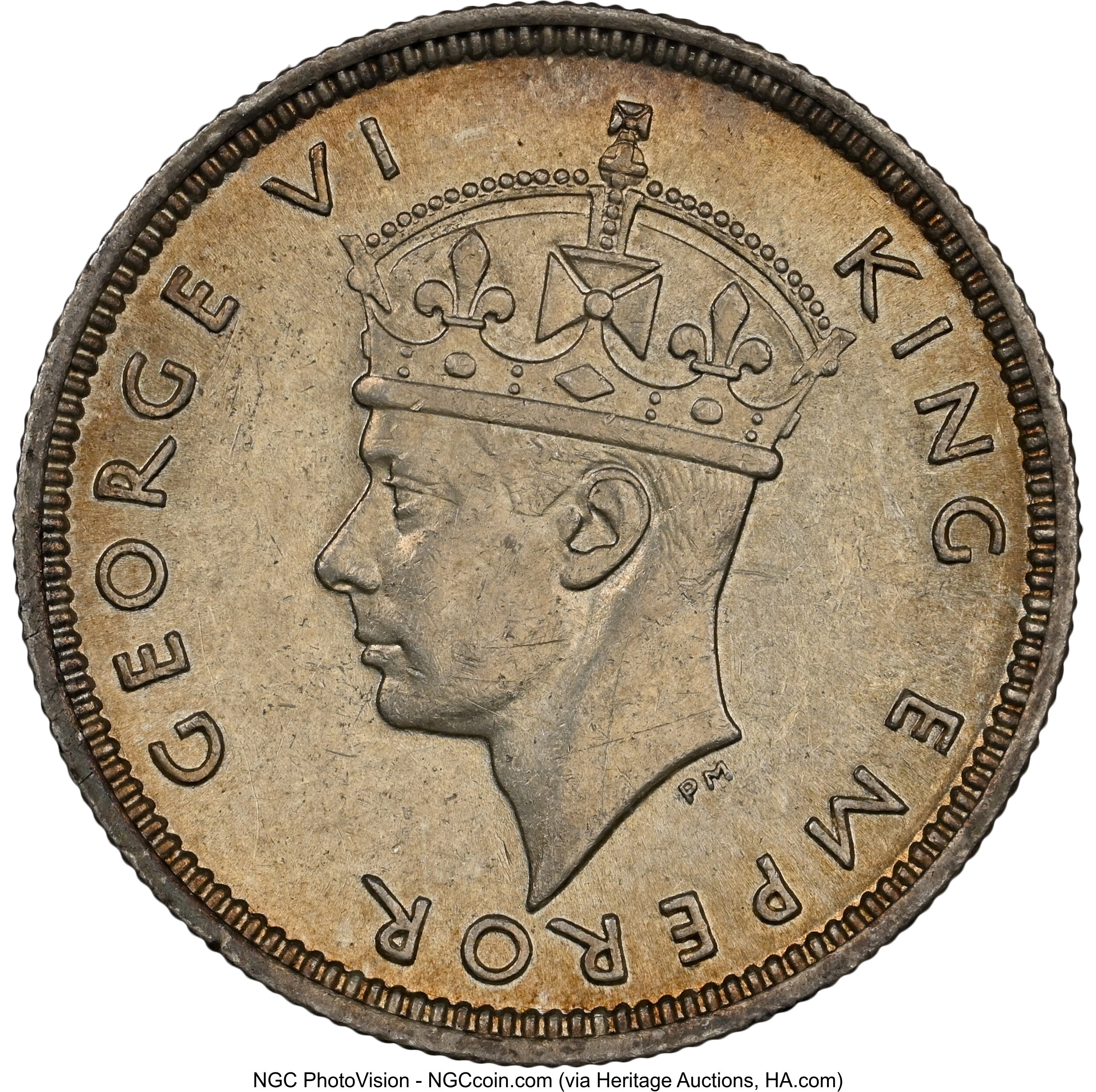 1/4 rupee - George VI