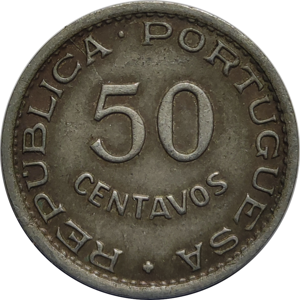 50 centavos - Mocambique - Cupronickel