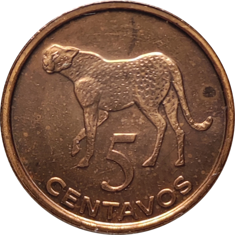 5 centavos - Guépard