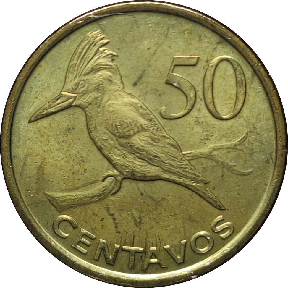 50 centavos - Oiseau