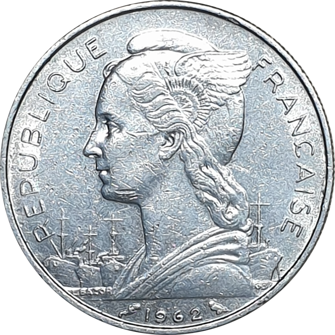 50 francs - Shield
