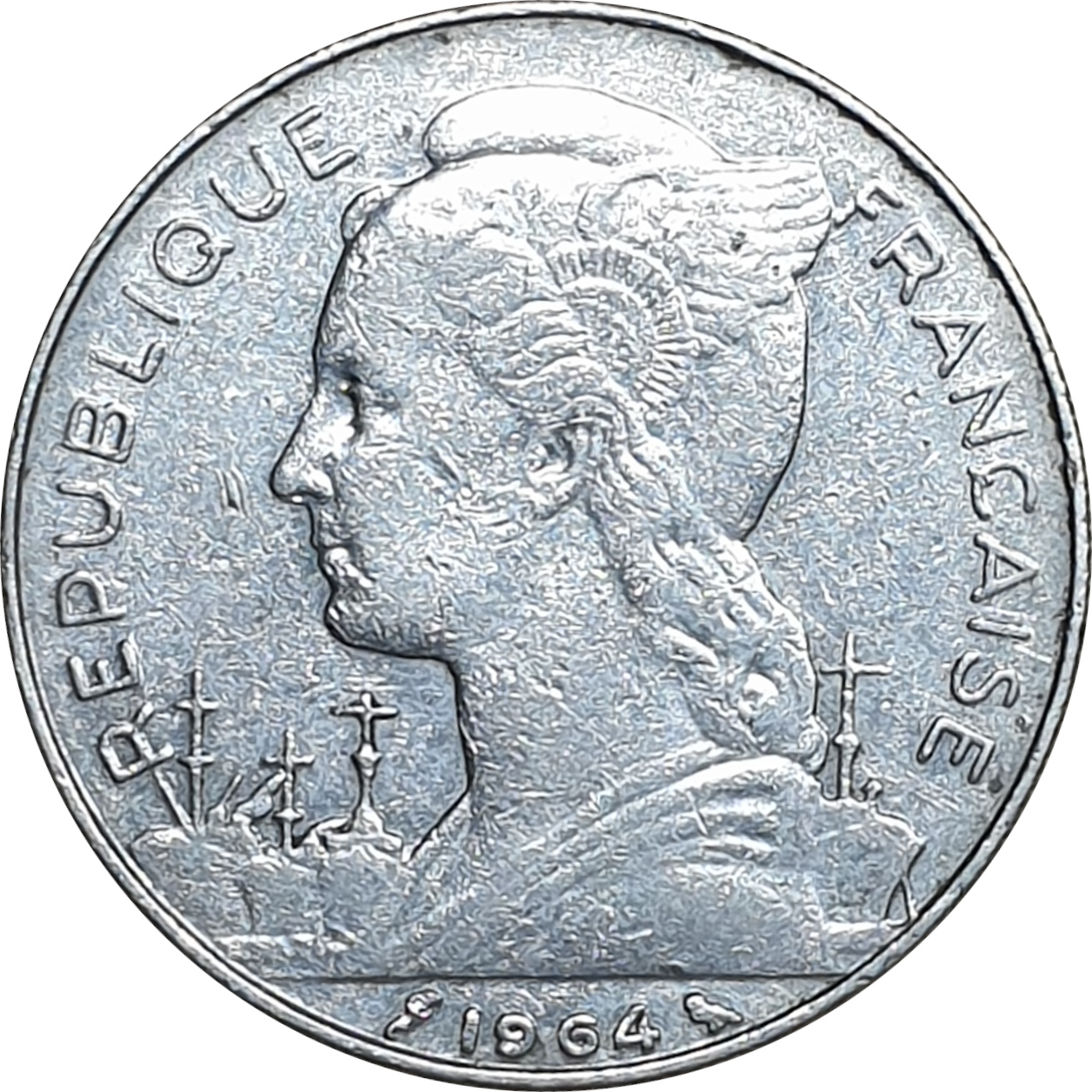 100 francs - Blason