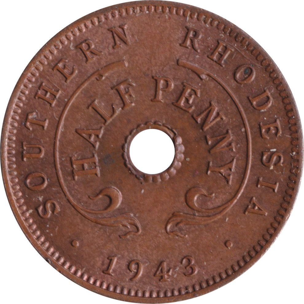 1/2 penny - Georges VI
