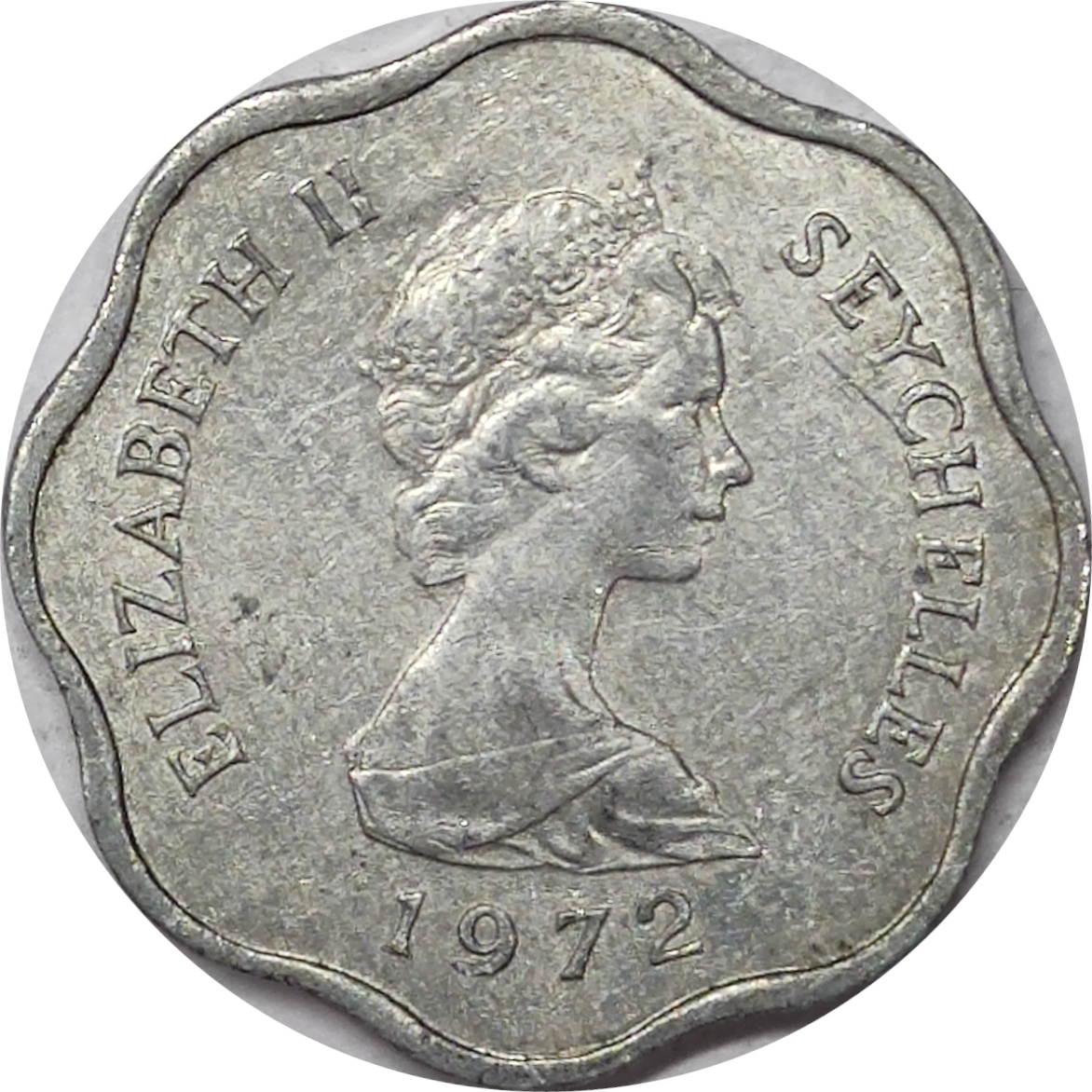 5 cents - Elizabeth II - Fleur