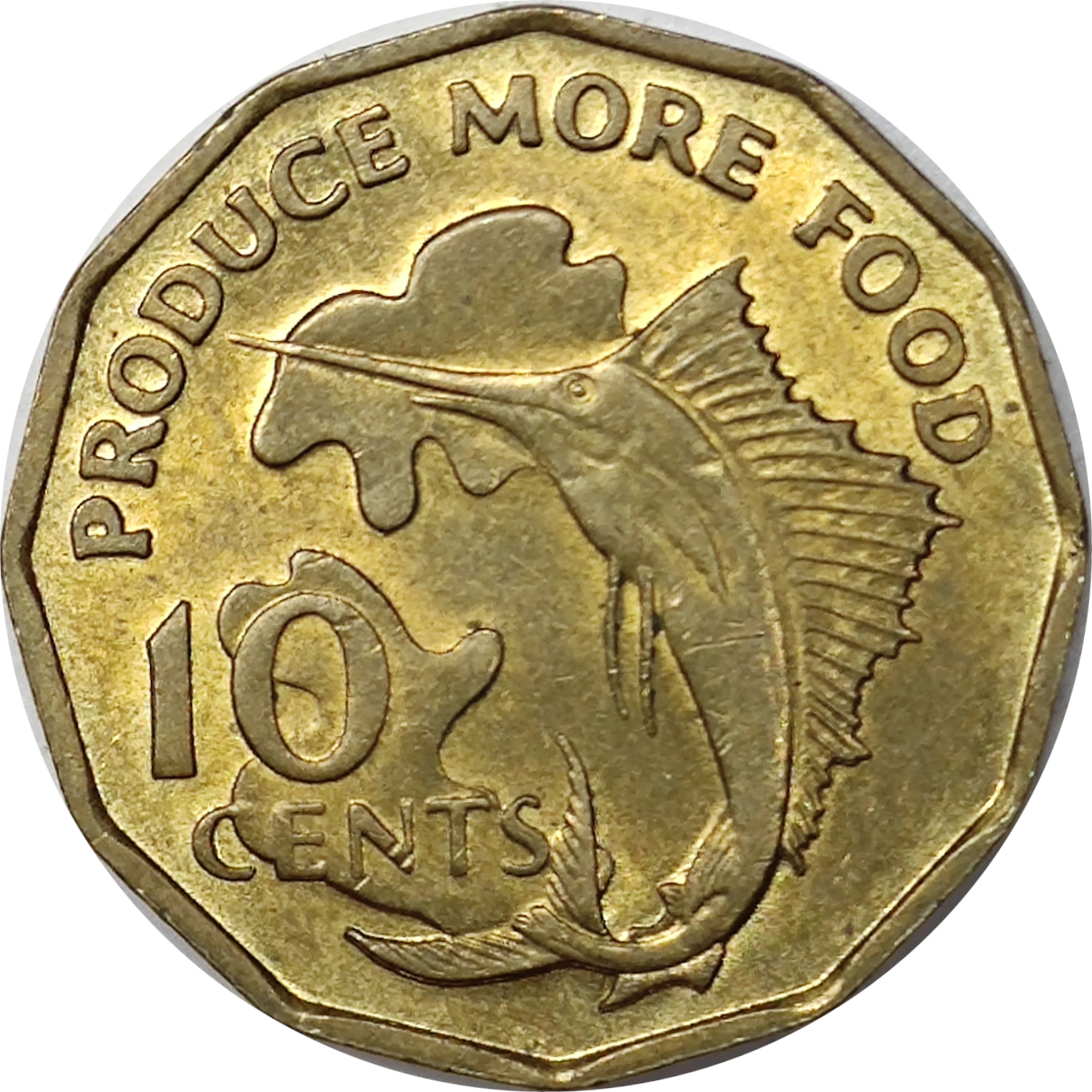 10 cents - FAO - Espadon