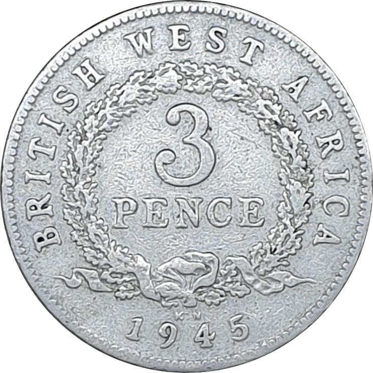 3 pence - Georges VI