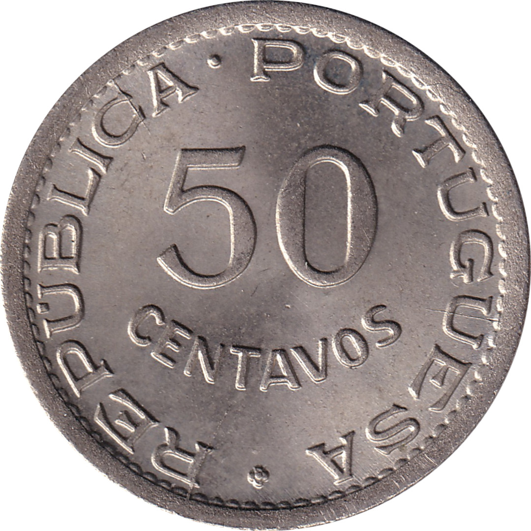 50 centavos - Blason - Cupronickel