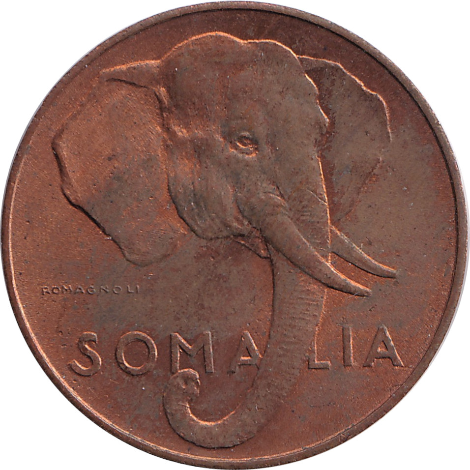 1 centesimo - Éléphant