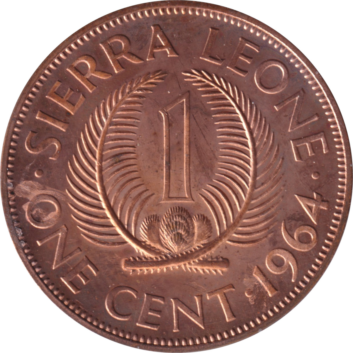 1 cent - Sir Milton Margai
