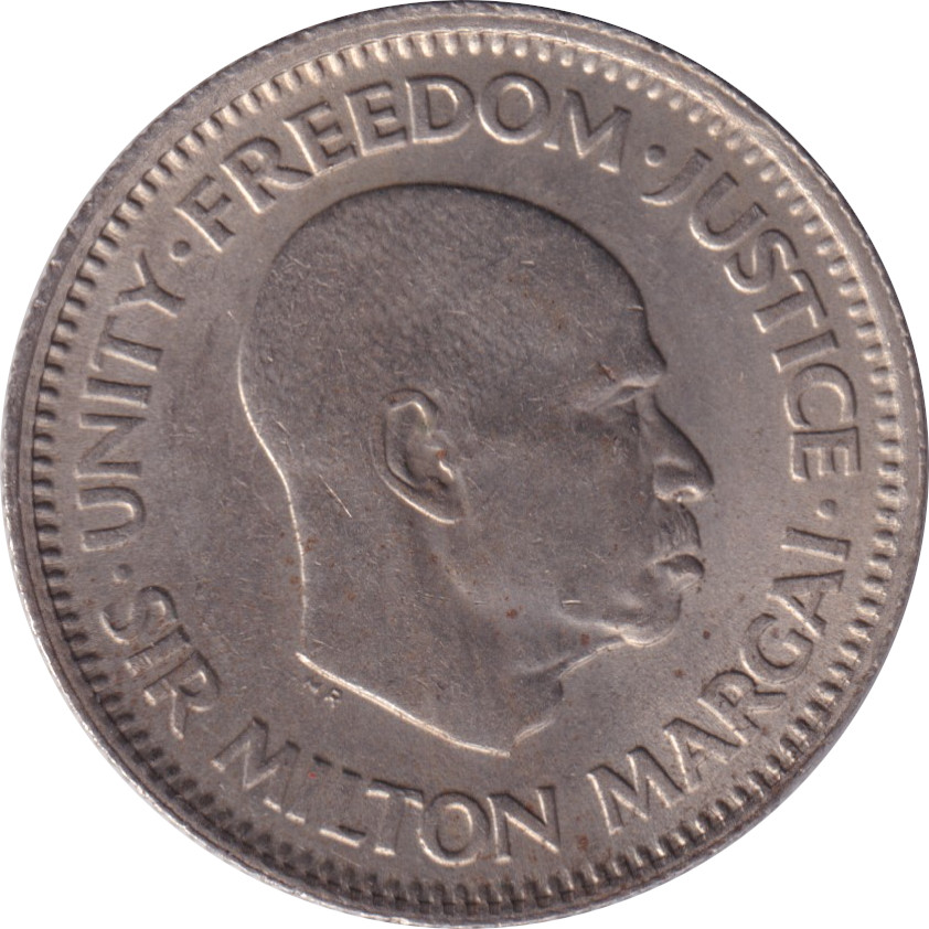 5 cents - Sir Milton Margai