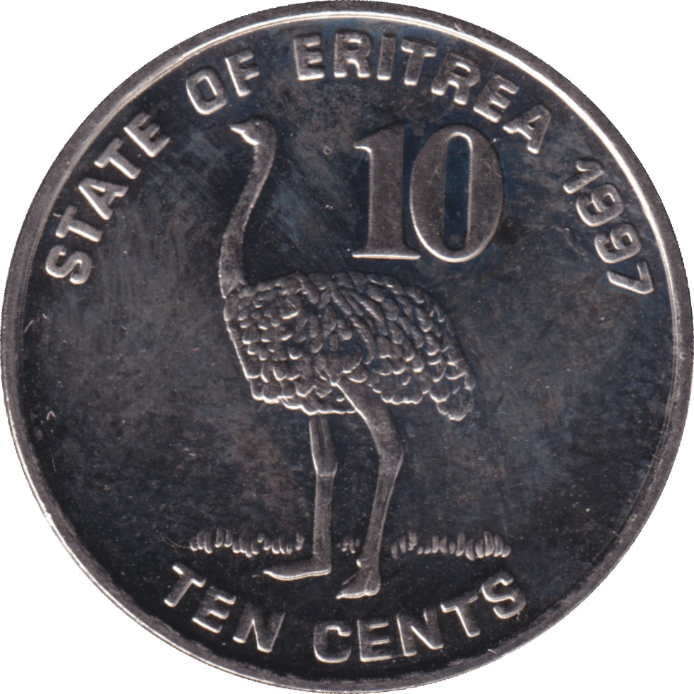 10 cents - Autruche