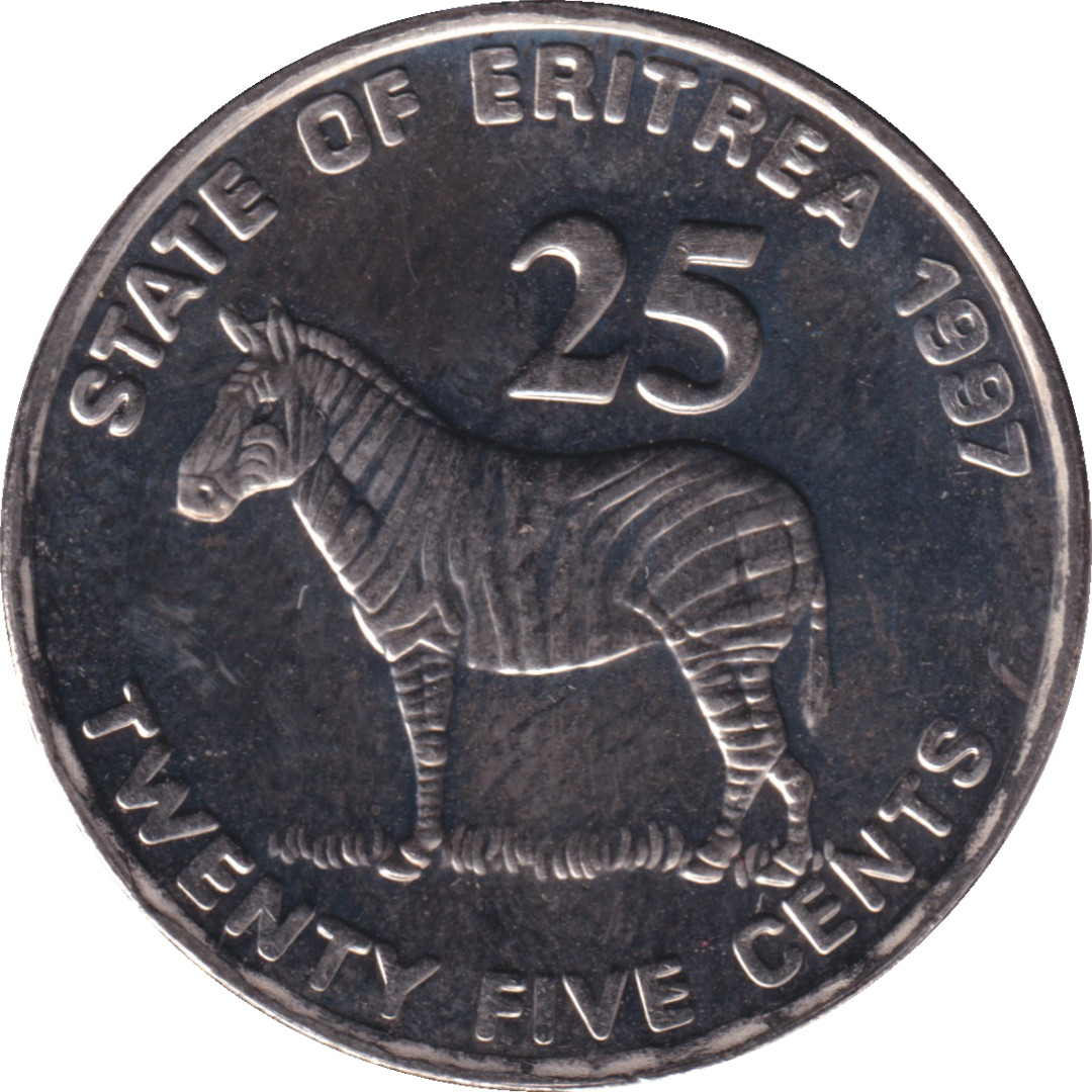 25 cents - Zèbre