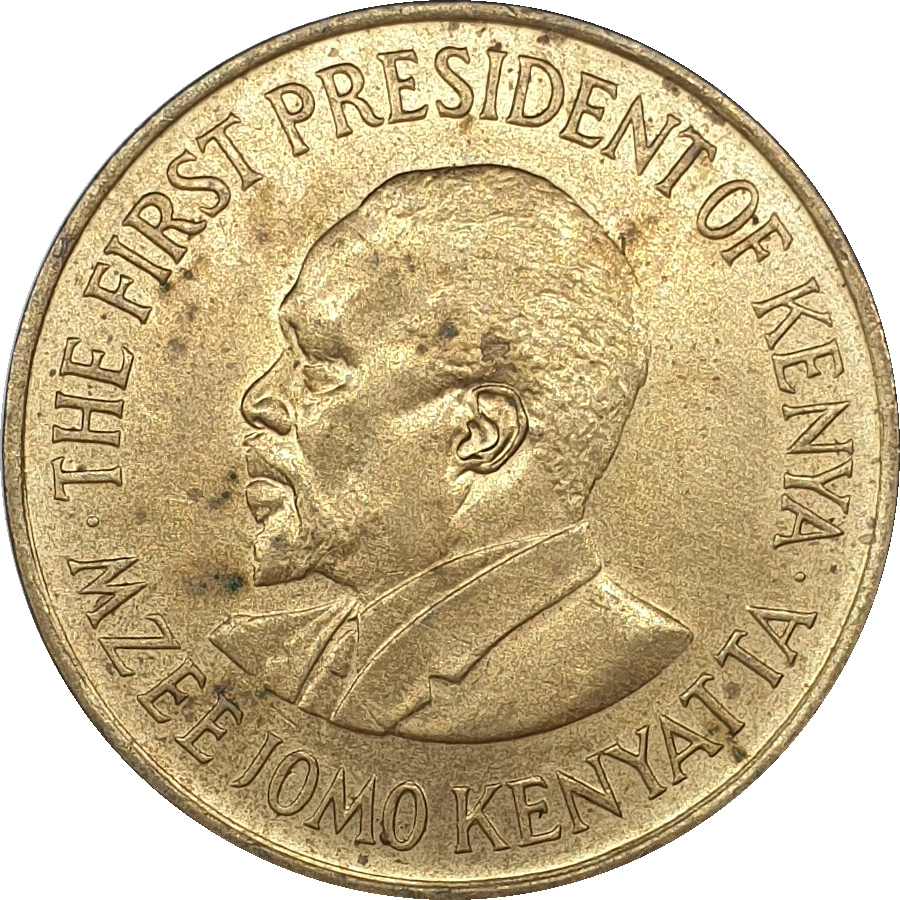 5 cents - Mzee Jomo Kenyatta - Avec légende