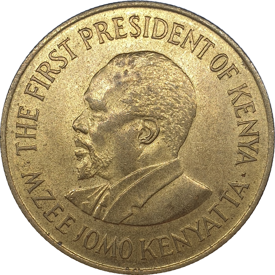 10 cents - Mzee Jomo Kenyatta - Avec légende