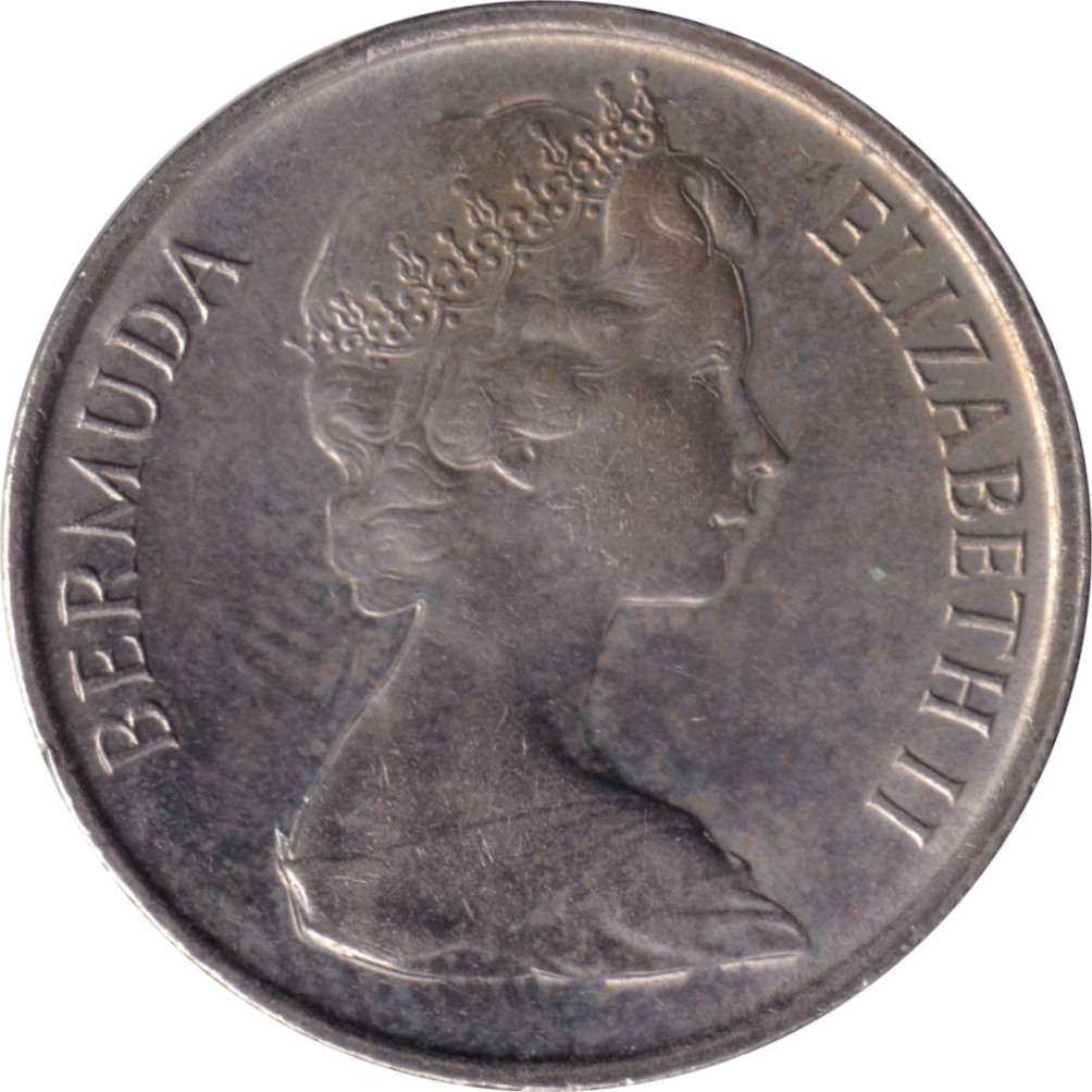 5 cents - Elizabeth II • Buste jeune