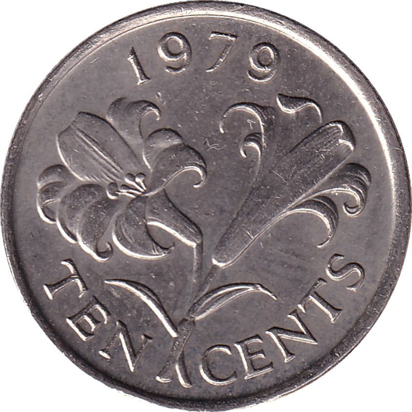 10 cents - Elizabeth II • Buste jeune