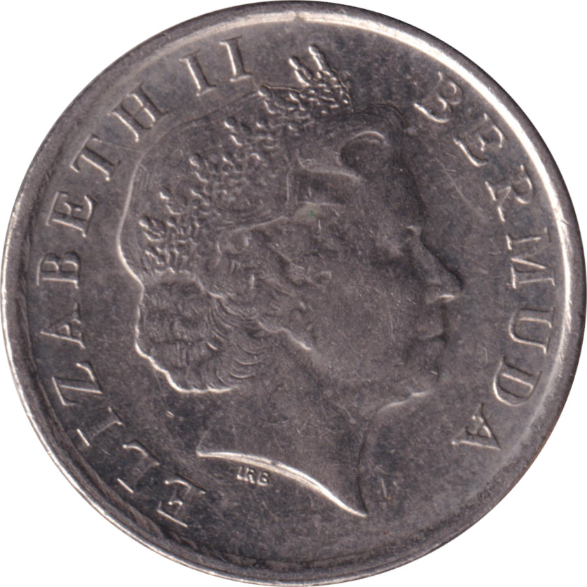 10 cents - Elizabeth II • Tête âgée