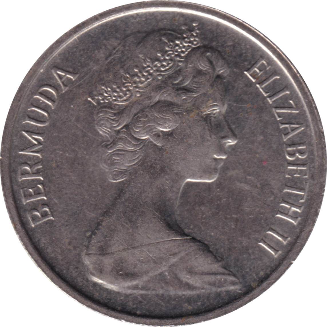 25 cents - Elizabeth II • Buste jeune