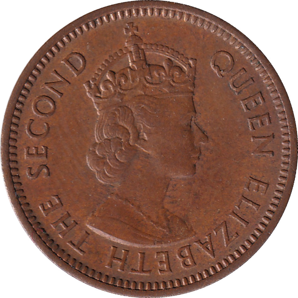 1/2 cent - Elizabeth II