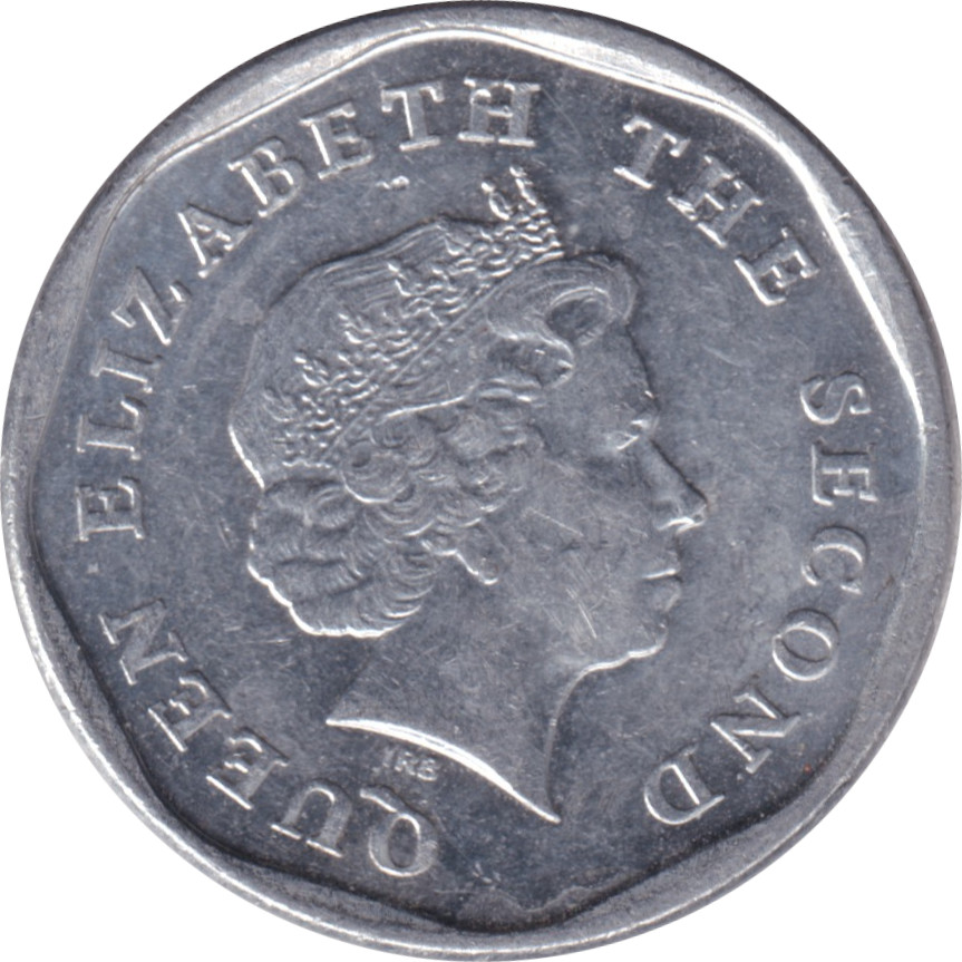 1 cent - Elizabeth II - Tête agée