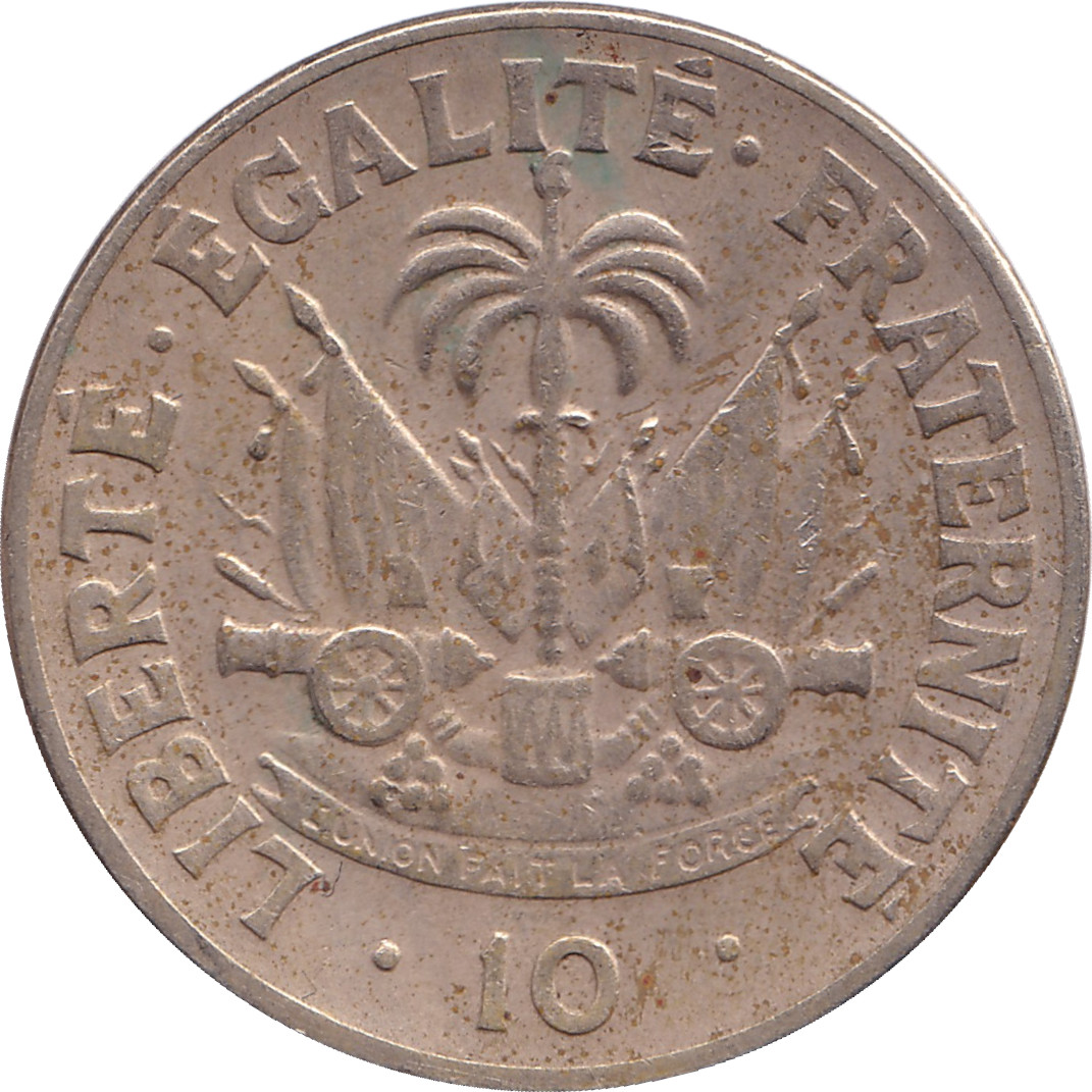 10 centimes - François Duvalier