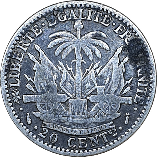 20 centimes - Liberty
