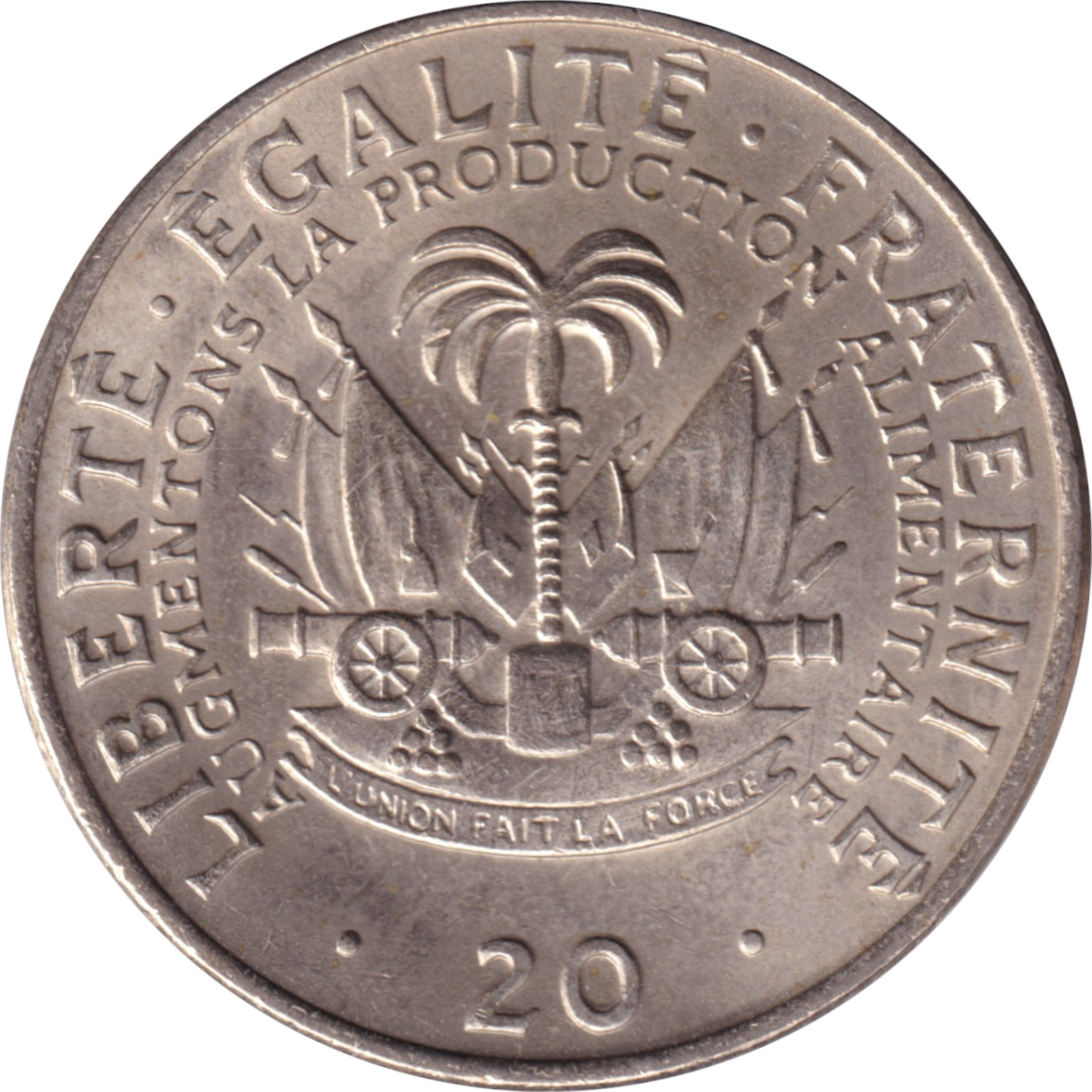 20 centimes - Jean Claude Duvalier