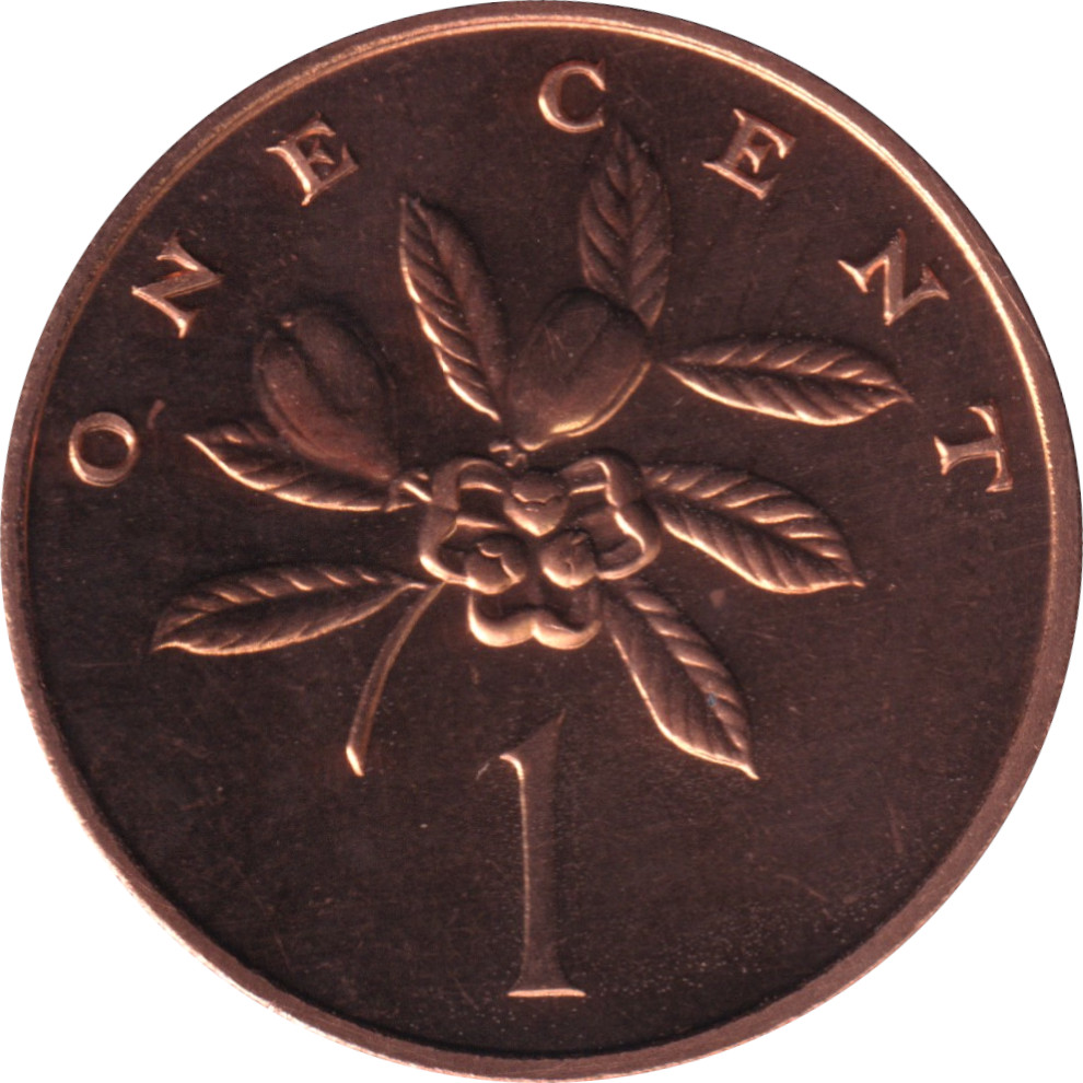 1 cent - Branche - Grande légende - Bronze