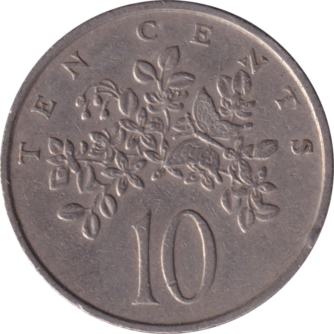 10 cents - Branches - Grande légende