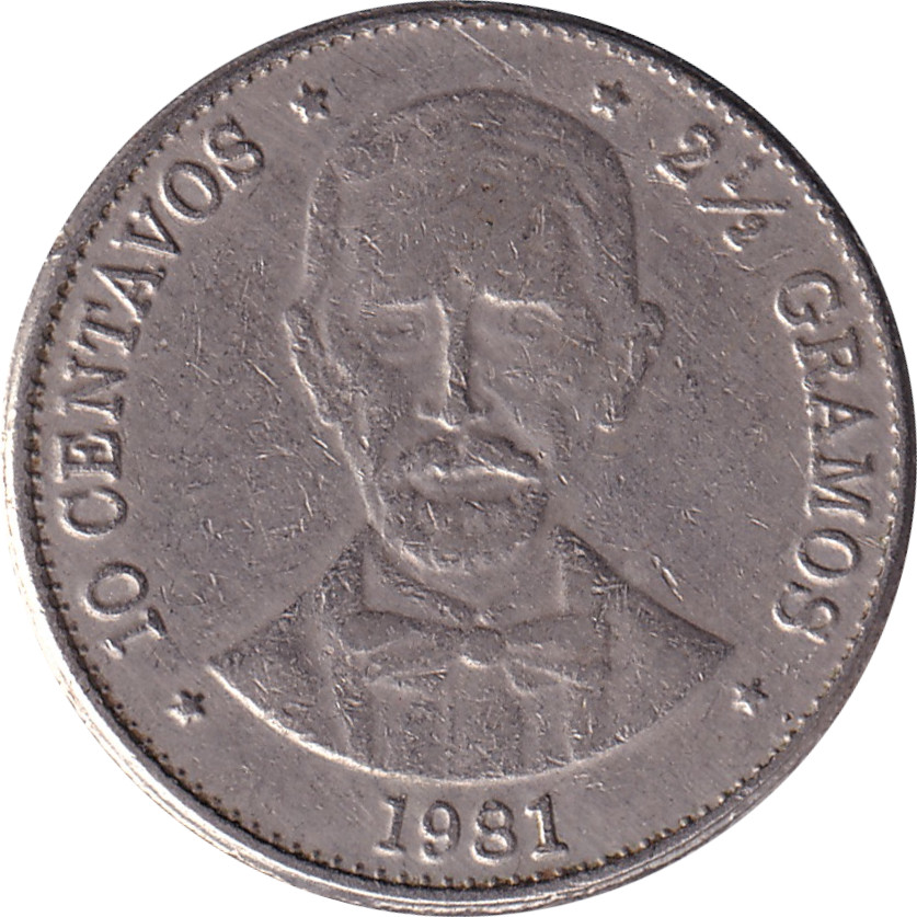 10 centavos - Pablo Duarte