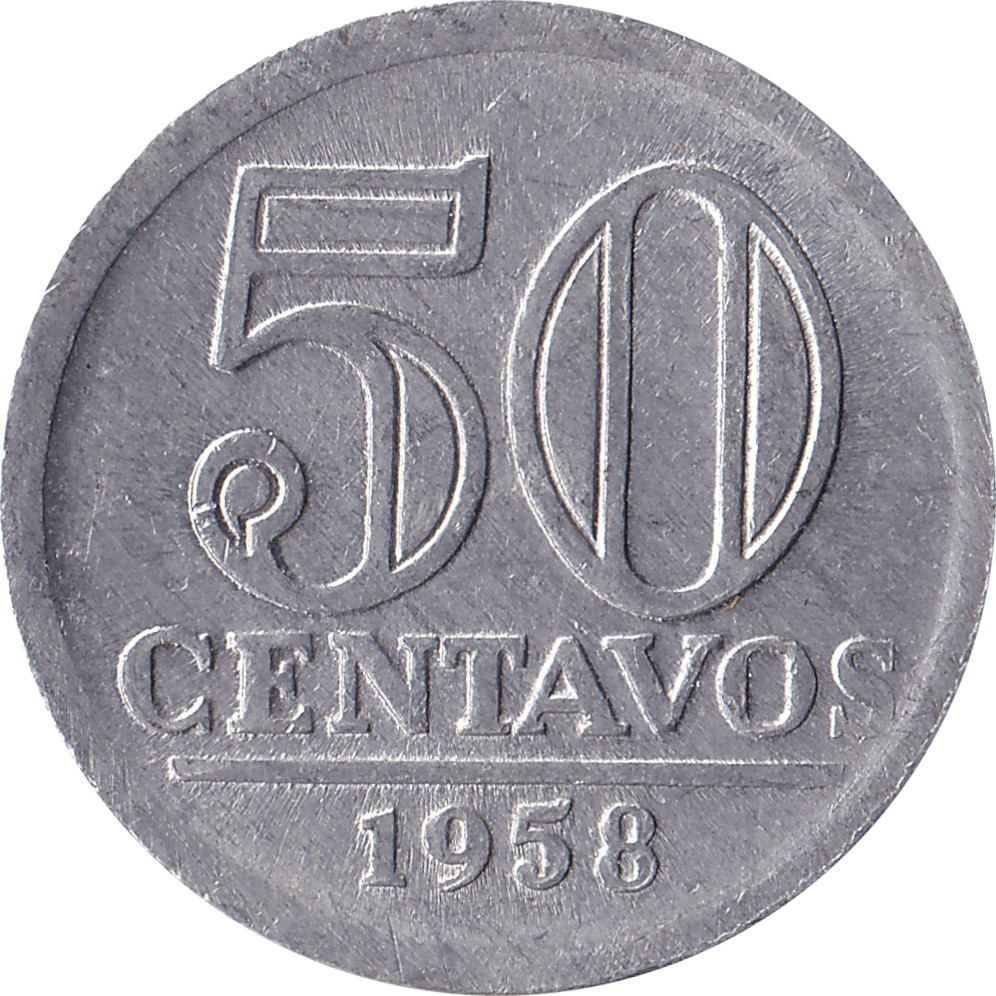 50 centavos - Emblème - Grand module