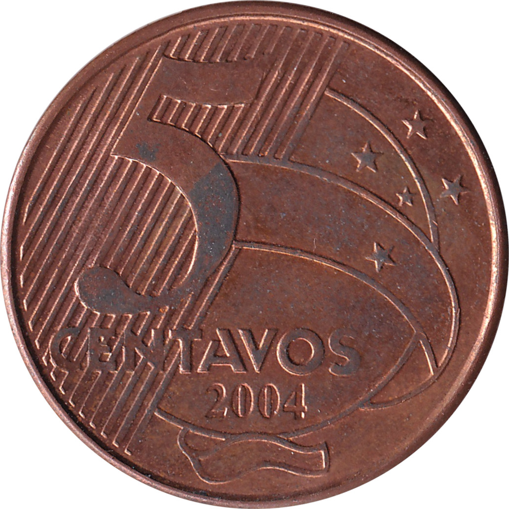 5 centavos - Tiradentes