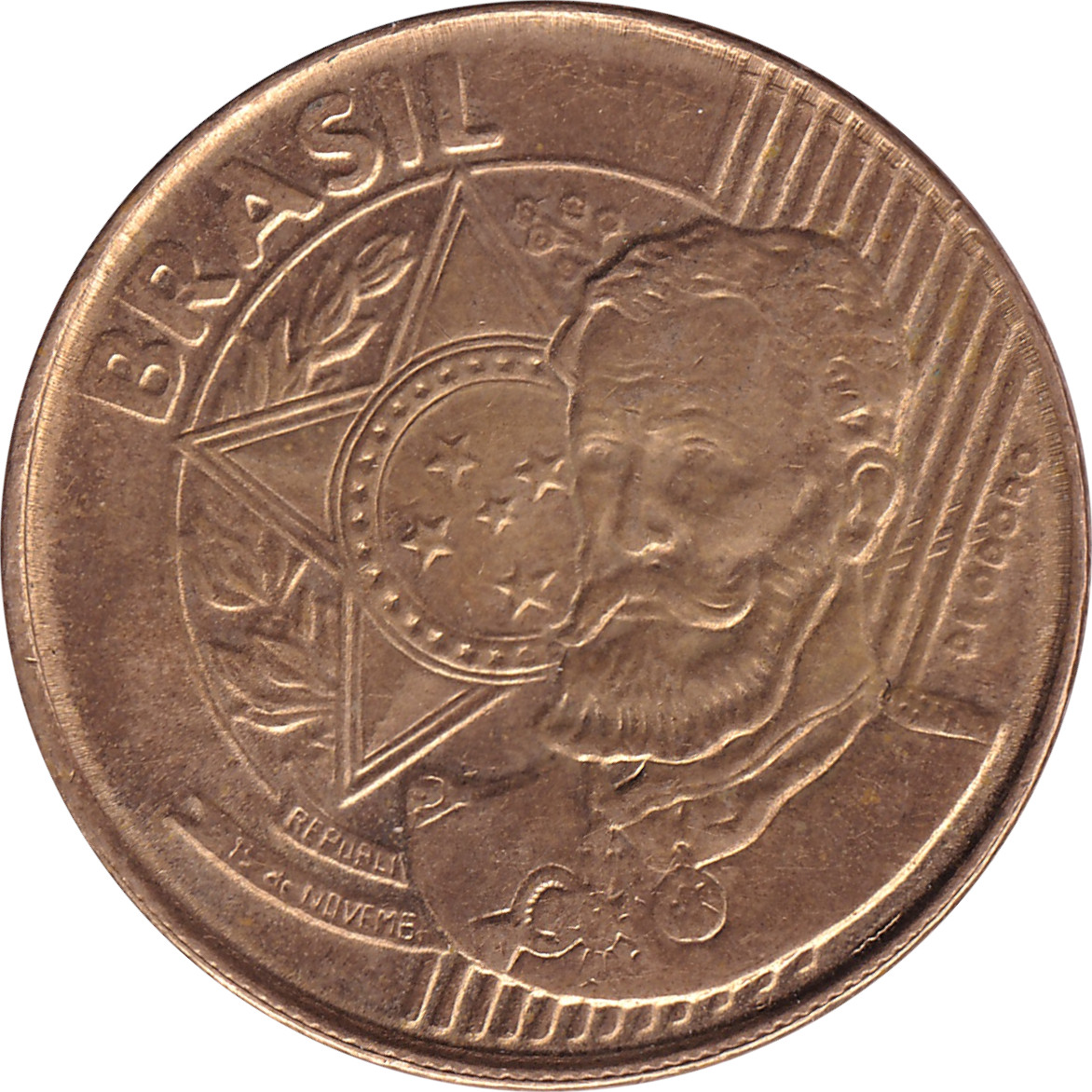 25 centavos - Deodoro da Fonseca