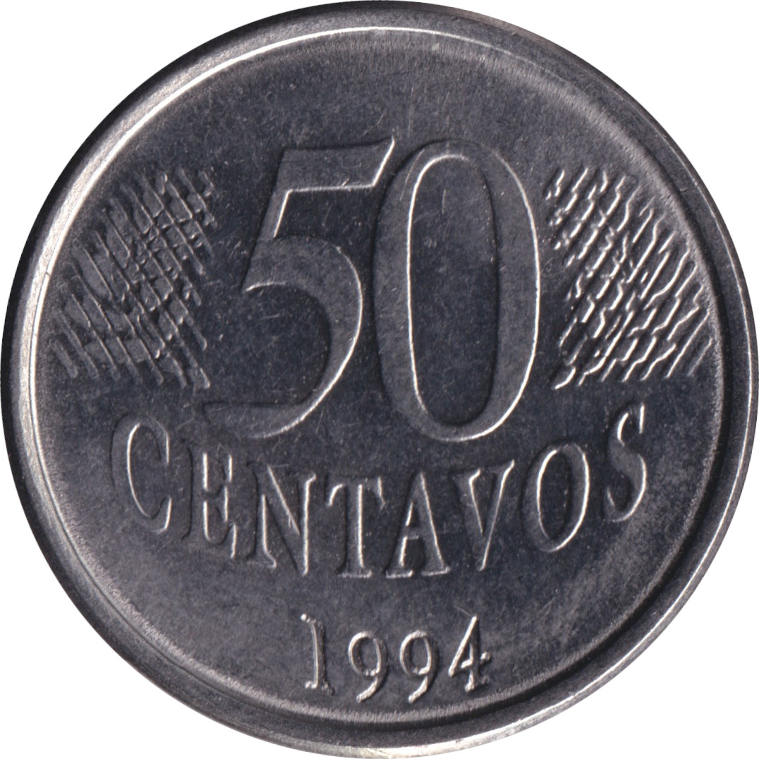 50 centavos - Tête de la Liberté