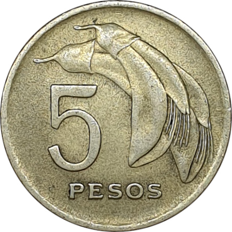 5 pesos - Artigas - Gousses - Bronze aluminium