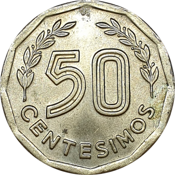 50 centésimos - Balance - Bronze aluminium