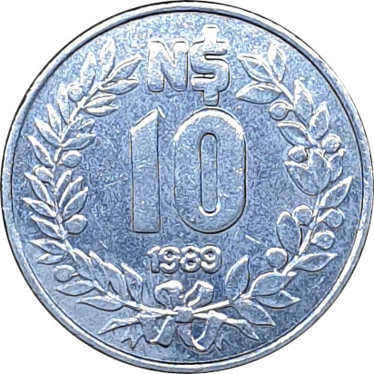 10 pesos - Soleil radiant