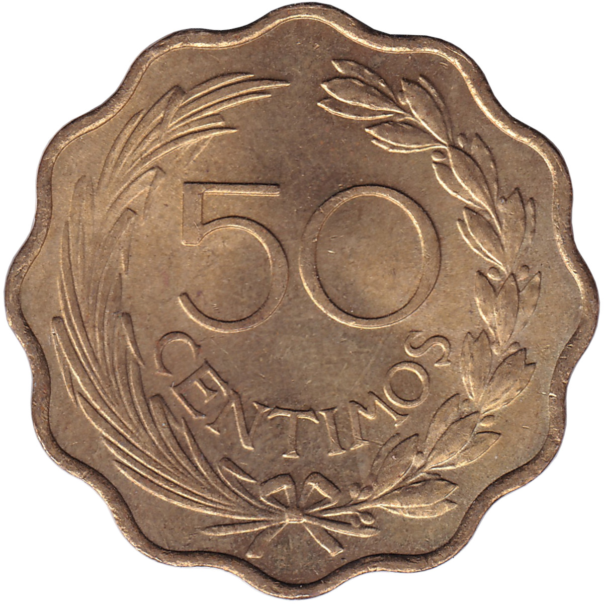 50 centimos - Lion