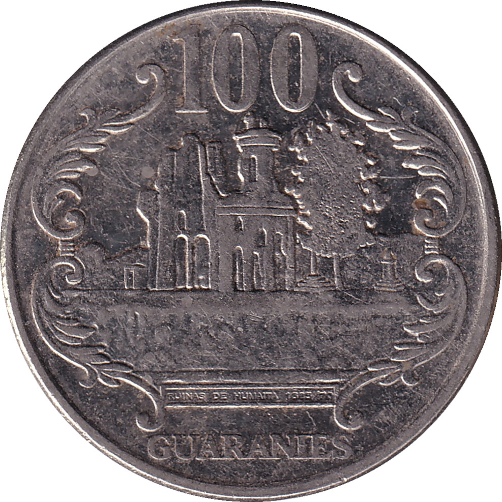 100 guaranies - Humaita • Acier inoxydable