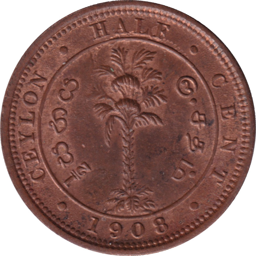 1/2 cent - Edouard VII
