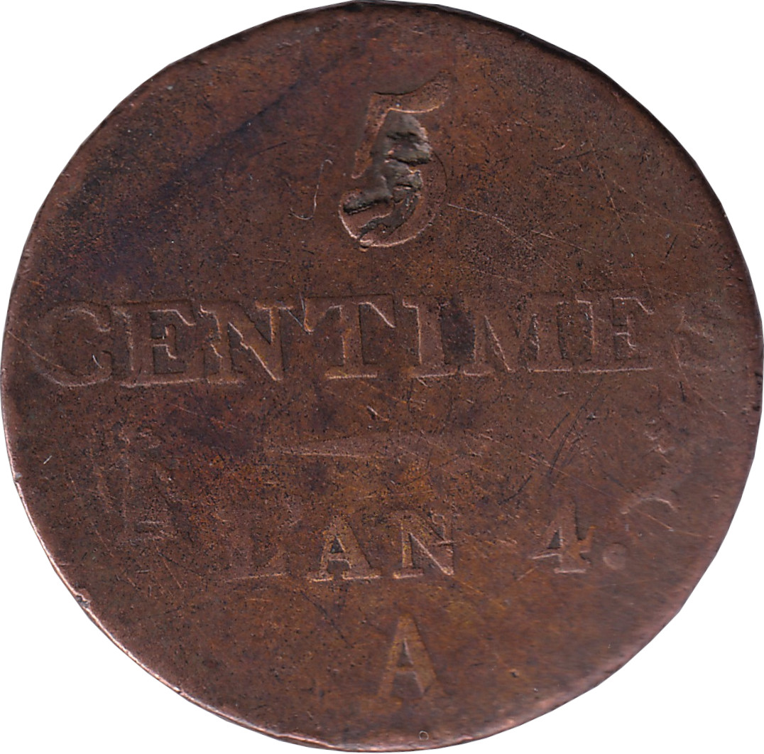 5 centimes - Dupré - Smallest