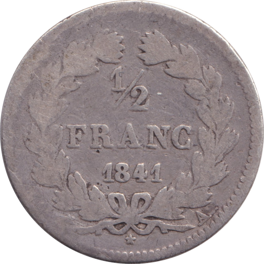 1/2 franc - Louis Philippe I